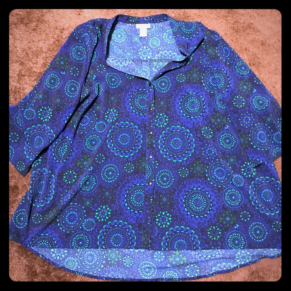 Catherine’s beautiful blouse 3x